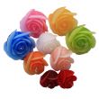 Rose shaped candle