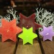 Star shaped candles
