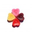 Heart shaped candles
