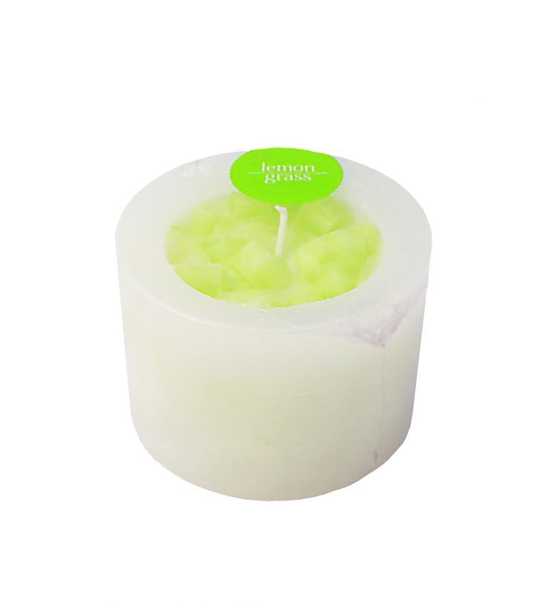 Scented pillar candles
