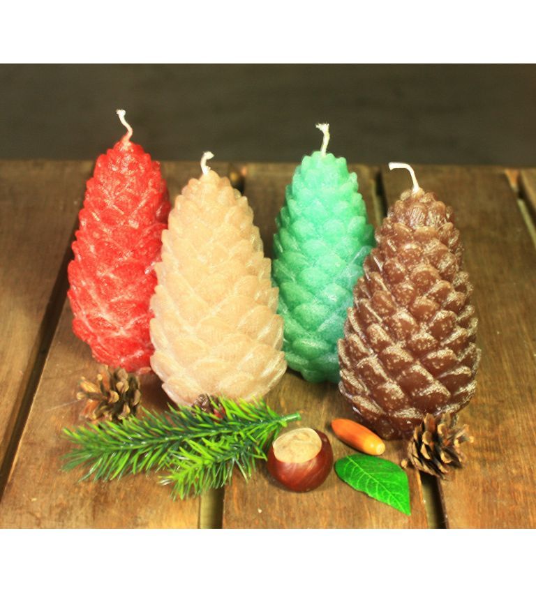 Candle Pinecone