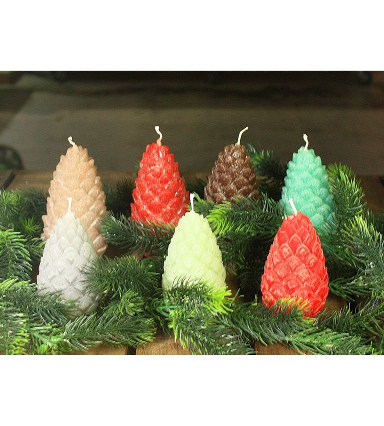 Candle Pinecone