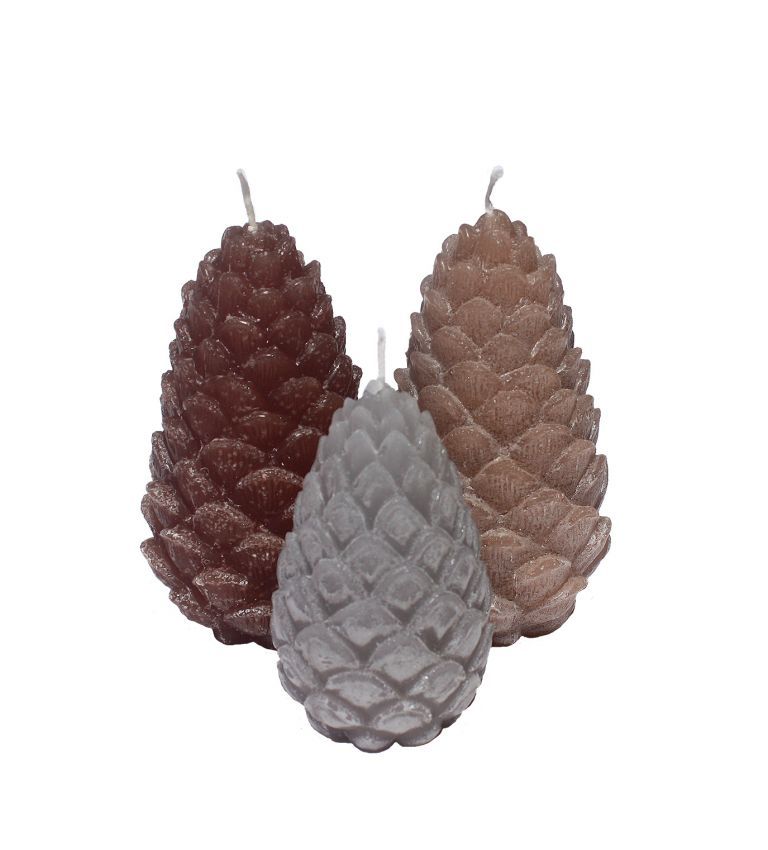 Candle Pinecone