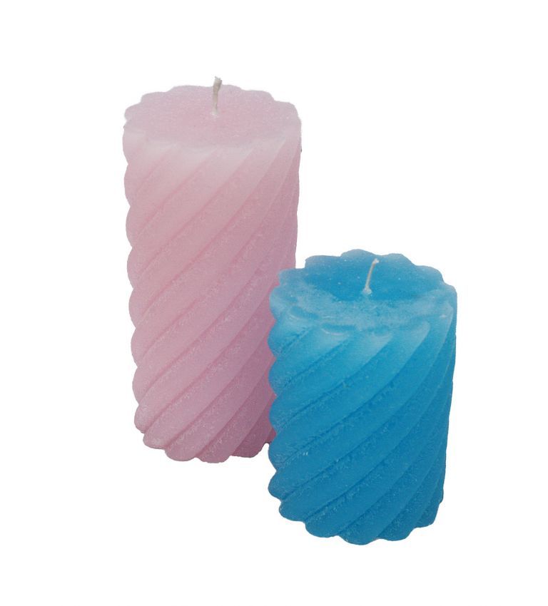 Twisted candle