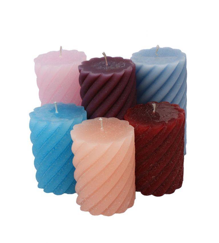 Twisted candle