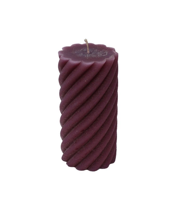 Twisted candle