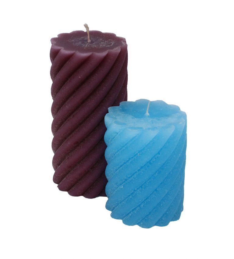 Twisted candle