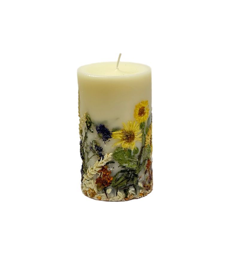 Decorated candles