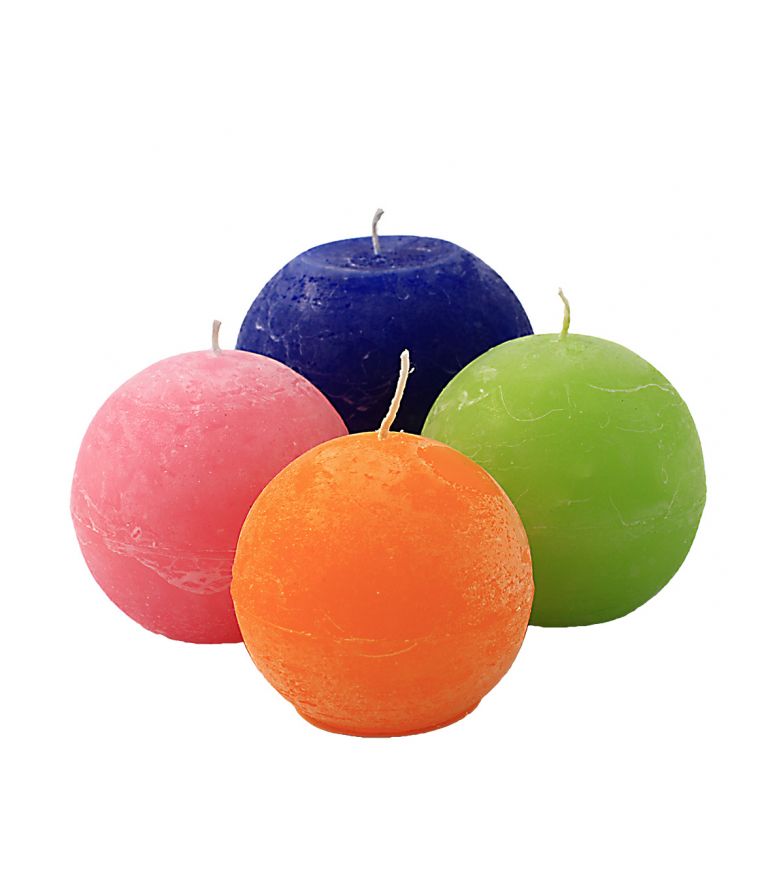 SaleBall-shaped candles