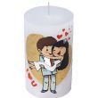 Decorated candles