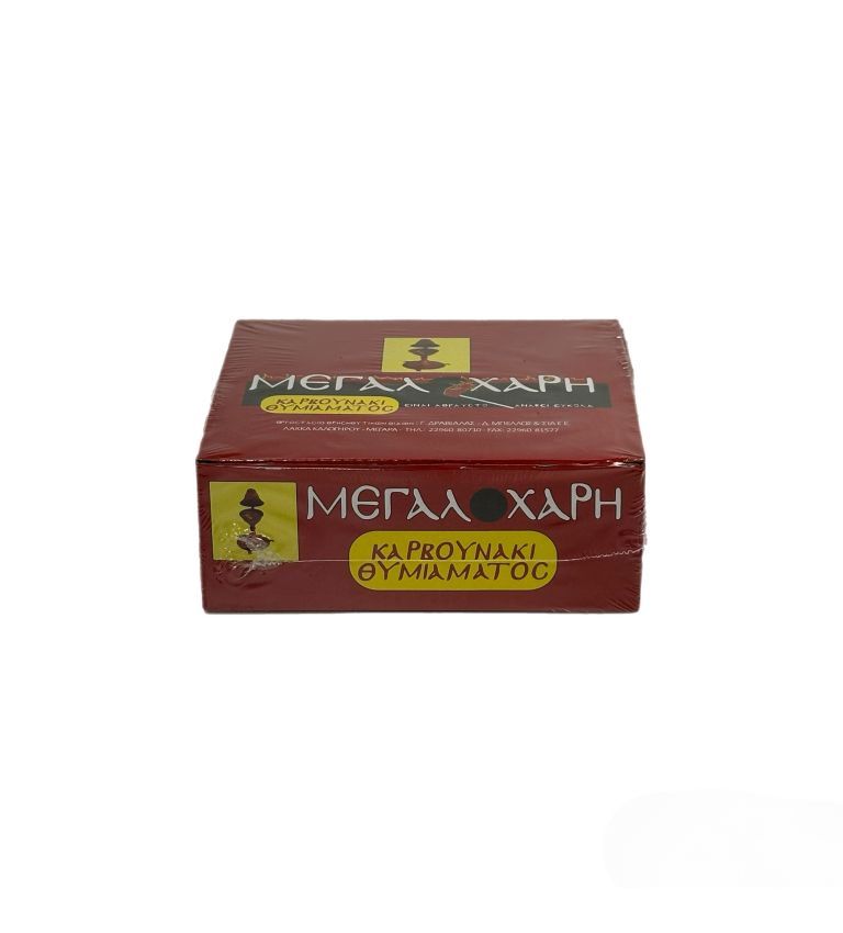 Fruit incense charcoal, flammable, flower No. 5, 50*15mm